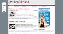 Desktop Screenshot of hijosexitosos.com